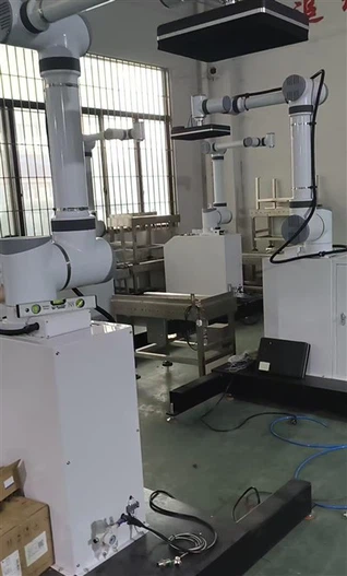 Cobot de paletització per a Underpad